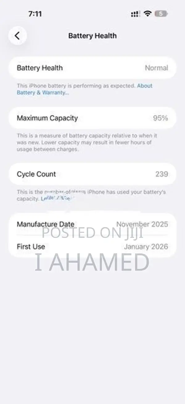 Apple iPhone 17 Pro Max (Used)