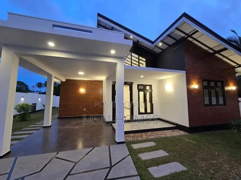 14.8 ,Perch Land With Brand New House Modern For Sale ~ Negombo