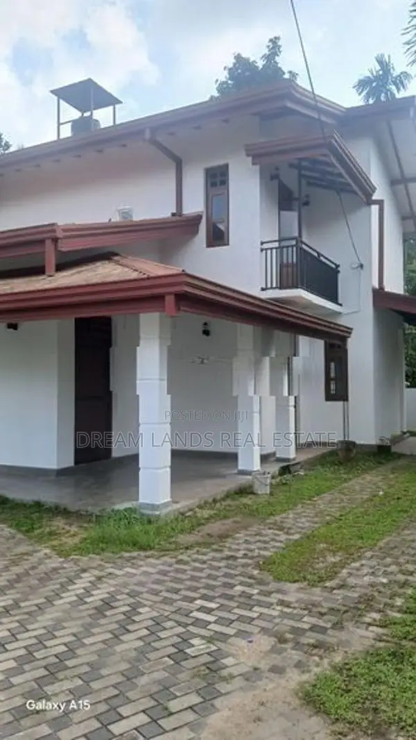 Two story stand a lone house for rent ekala Ja-ela