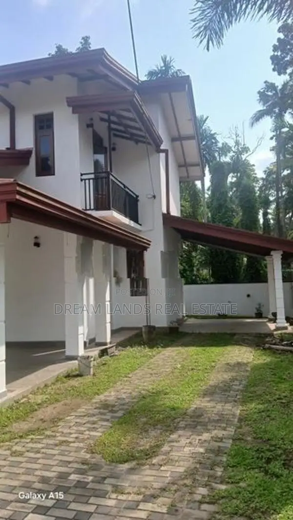 Two story stand a lone house for rent ekala Ja-ela