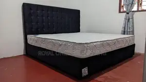 75 by 60 Divan Bed with Spring Mattress (DB-10)