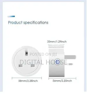 Wifi Smart Power Socket 230v / 20 A 2500w App Control - New