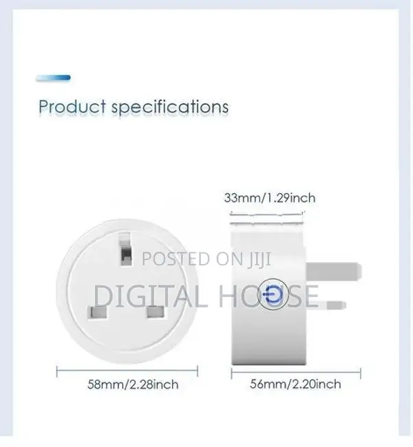 Wifi Smart Power Socket 230v / 20 A 2500w App Control - New