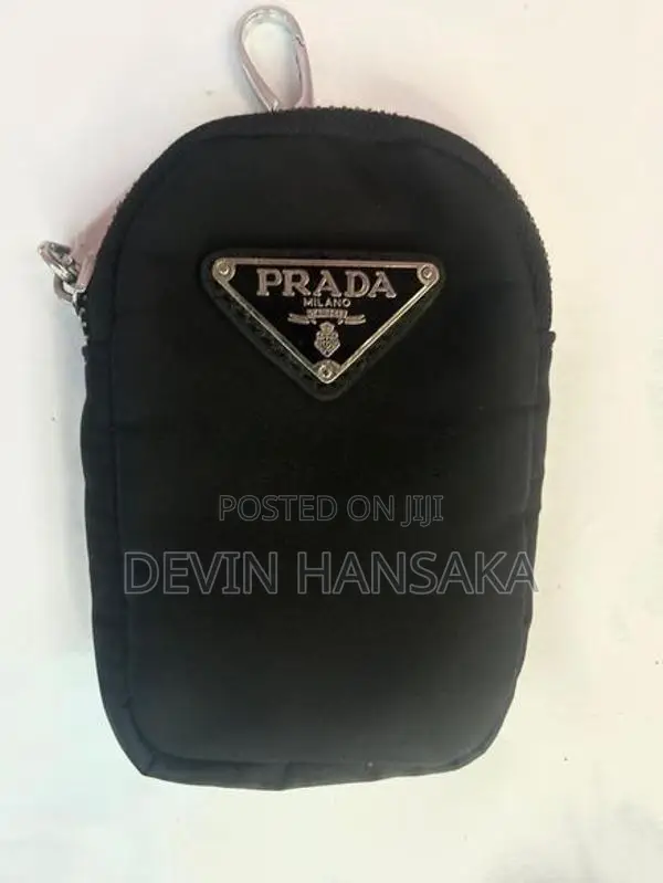 Authentic Vintage Prada Tessuto Nylon Belt Bag / Waist Pouch