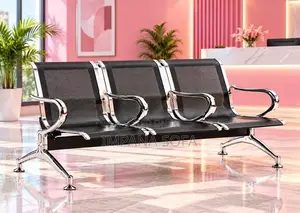 Click to buy IMPANA Office 3 porson Visitors Lobby Chair