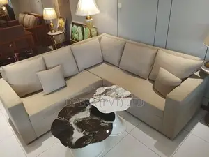 Luxury L-Shape Sofa Set