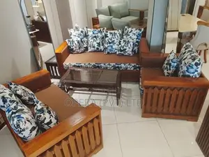 Premium Teak Wood Sofa Set