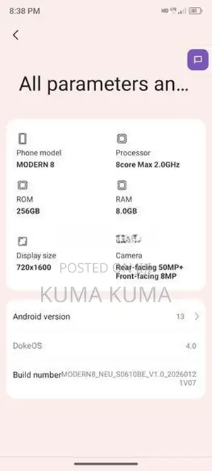 Oscal Modern 8 (Used)