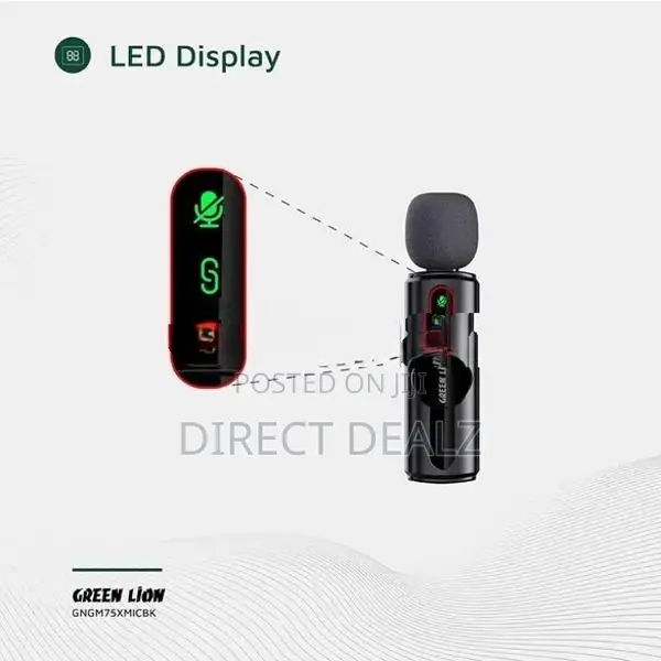 Green Lion GM-75X Microphone 3-Level Noise Cancellation