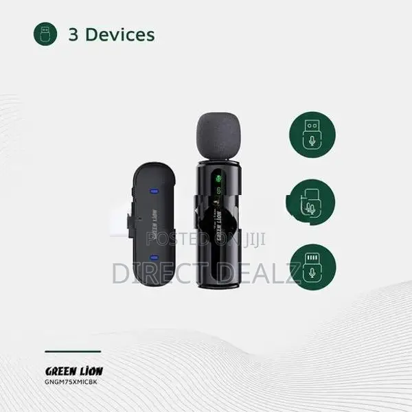 Green Lion GM-75X Microphone 3-Level Noise Cancellation