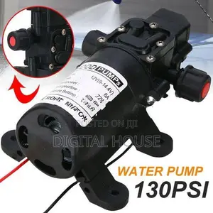 Water Pump High Pressure Diaphragm PSI 130 / 12v 75W \ new