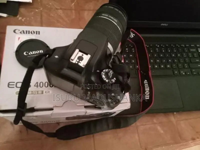 Canon EOS 4000D Full Set With 55-250mm Lens