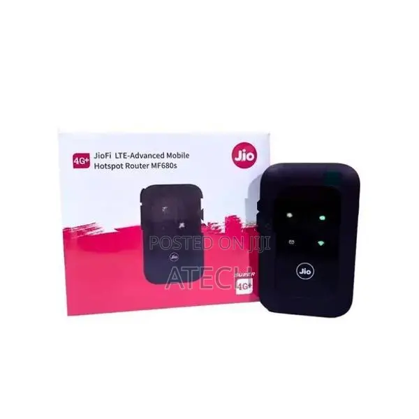 JioFi LTE-Advanced Mobile Hotspot Router (Model MF680s)