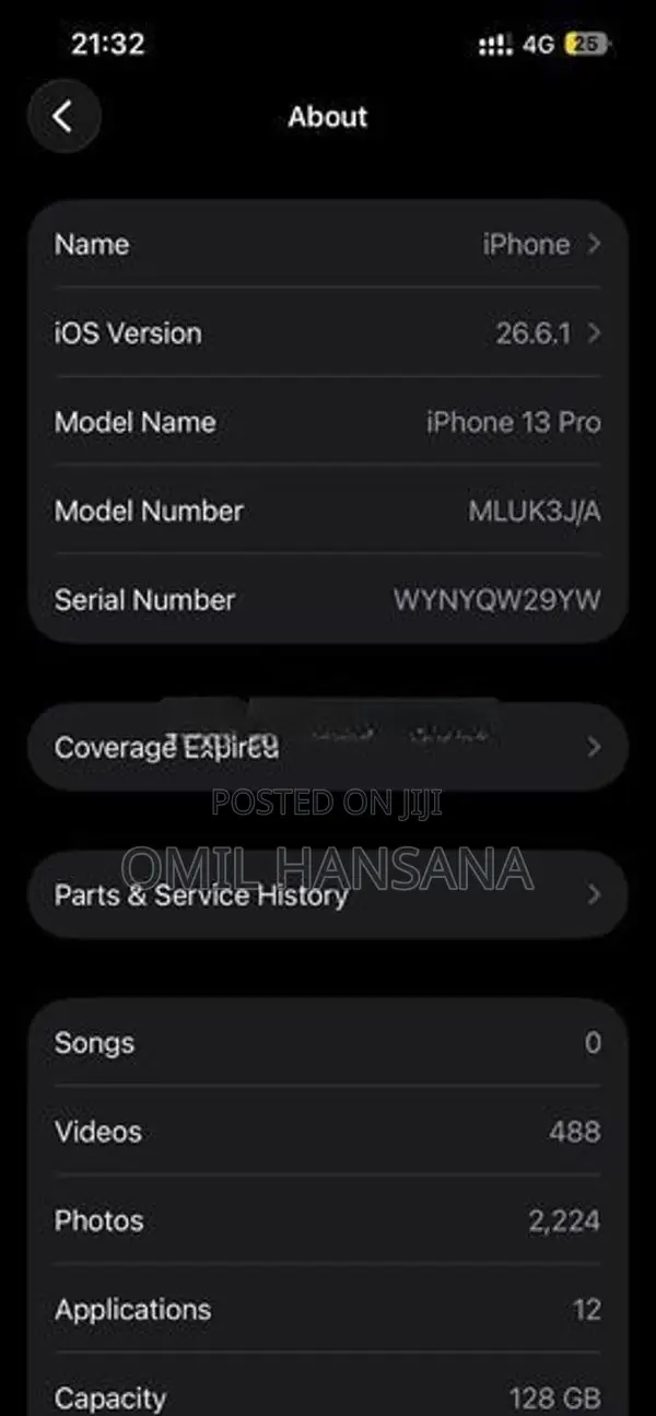 Apple iPhone 13 Pro (Used)
