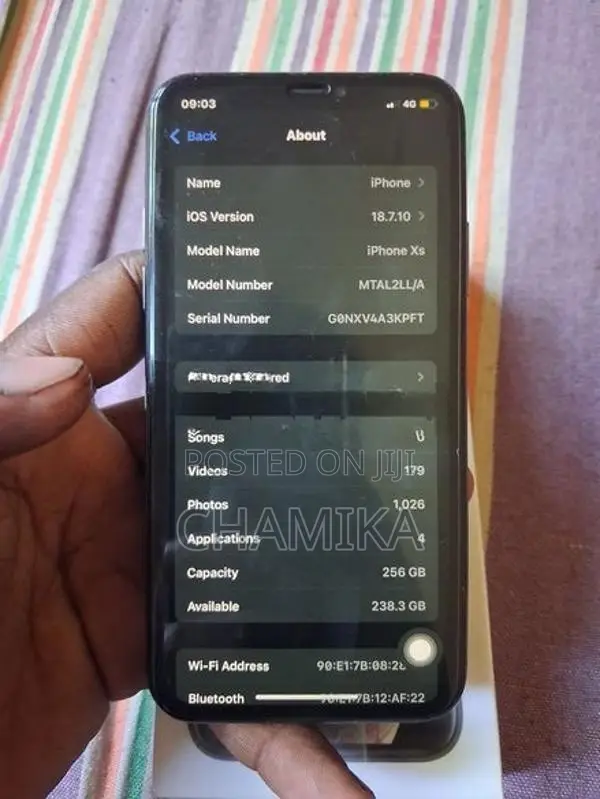 Apple iPhone XS 256GB (Used)