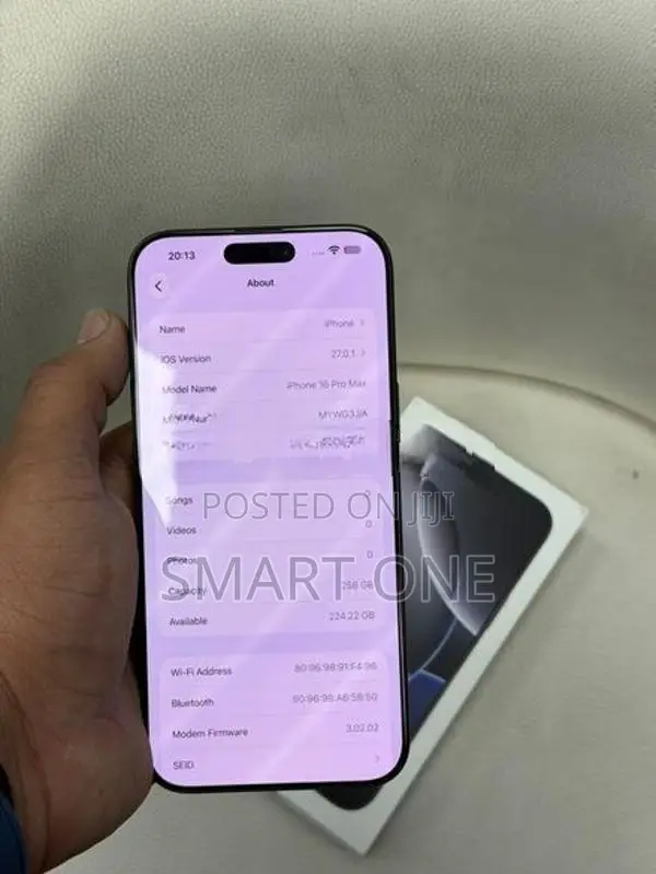 Apple iPhone 16 Pro Max 256GB (Used)