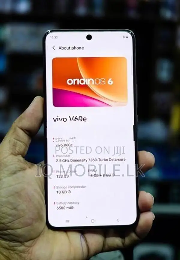 Vivo V60e 5G 16GB 128GB 200MP (Used)