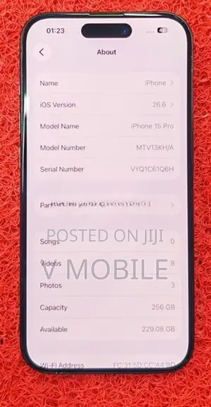 Apple iPhone 15 Pro 256GB (Used)