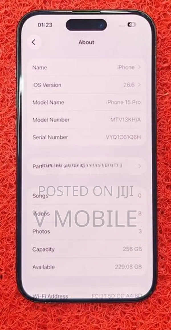 Apple iPhone 15 Pro 256GB (Used)