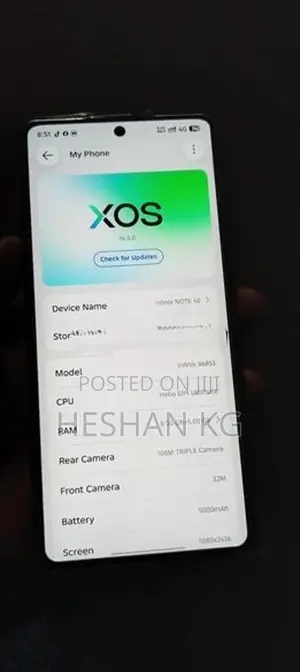 Infinix Note 40 (Used)