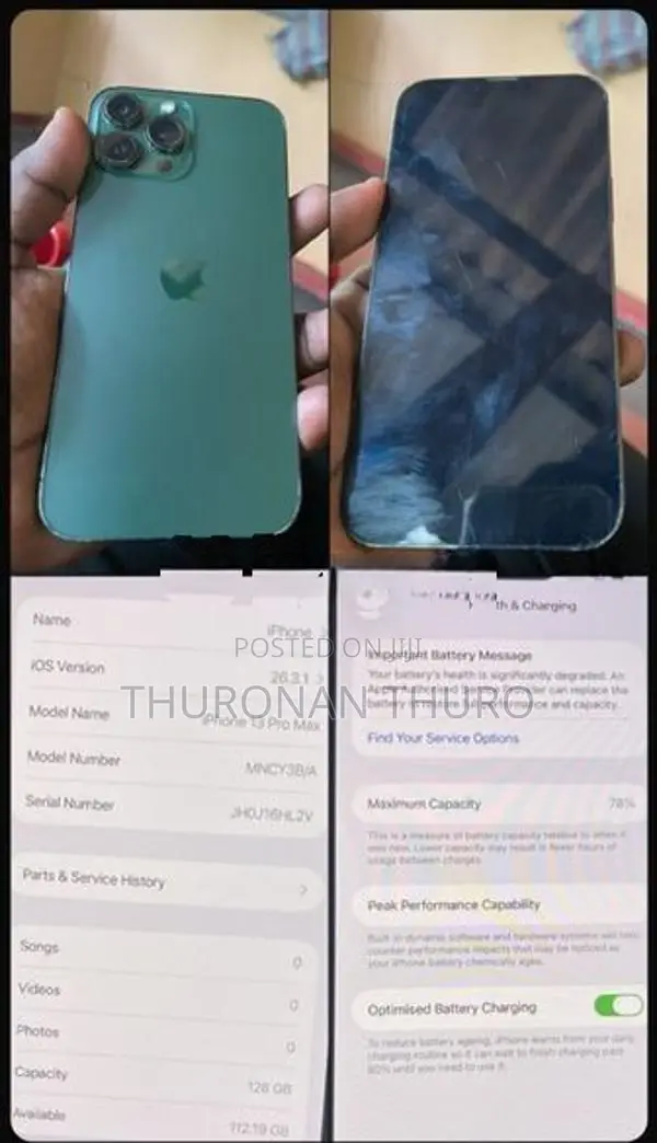 Apple iPhone 13 Pro Max (Used)