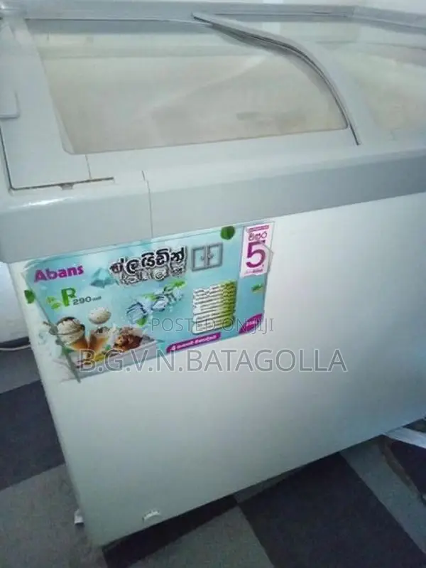 Abans 258L Glass Door Freezer