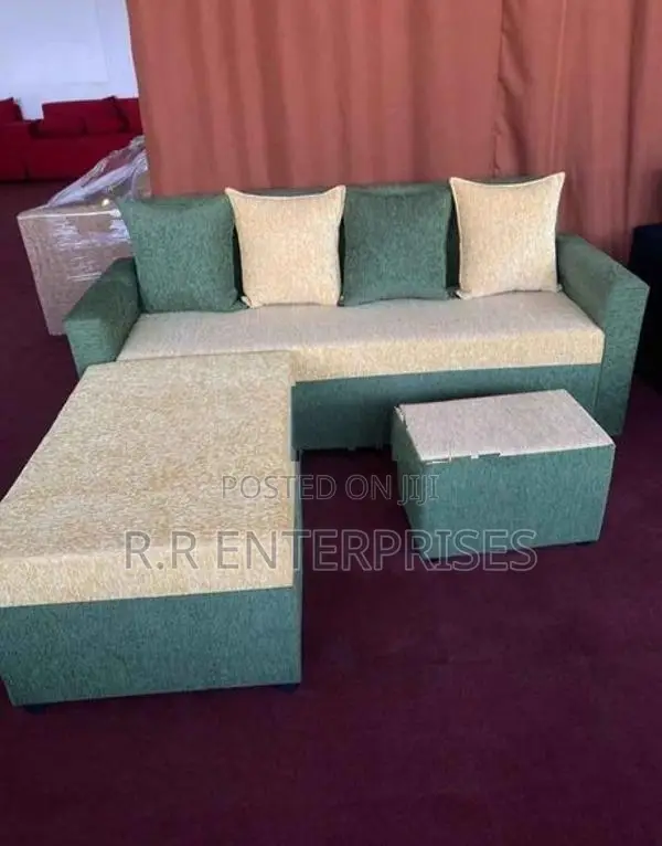New Modern Sofa Set with Stool Pillow