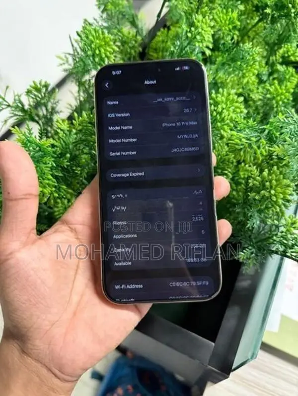 Apple iPhone 16 Pro Max 256GB (Used)