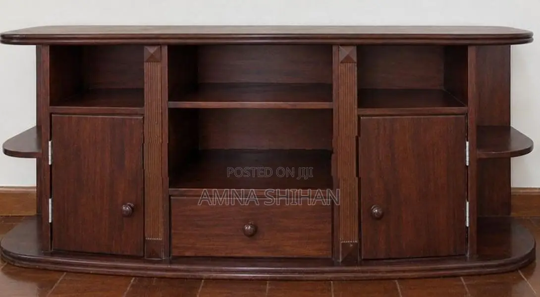Mahogany TV Cabinet With Coffee Table