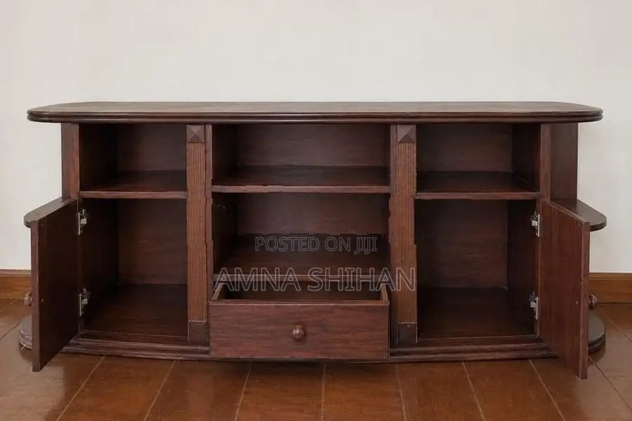 Mahogany TV Cabinet With Coffee Table