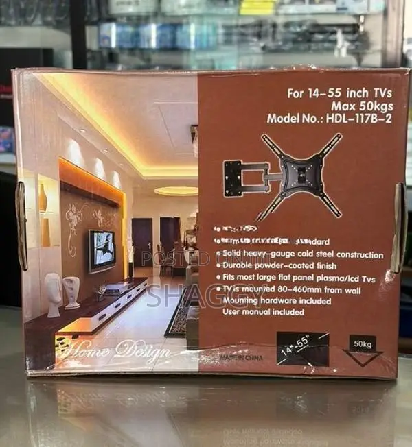 Heavy-Duty Tv Wall Mount Bracket | 14”–55” T Vs