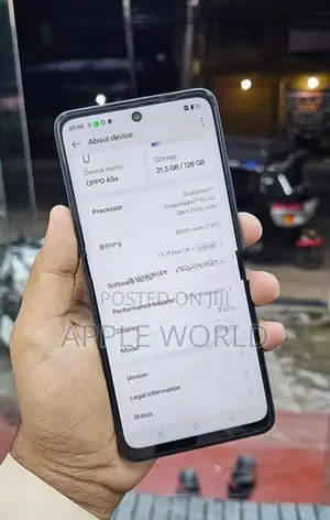 Oppo A5x 8GB 128GB (Used)