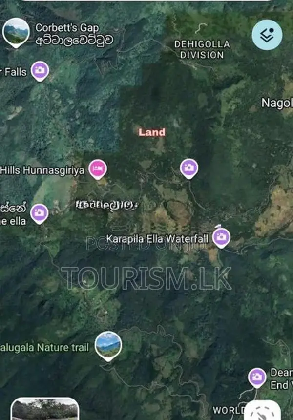 Land For Sale Knuckles Hunnasgiriya In Matale
