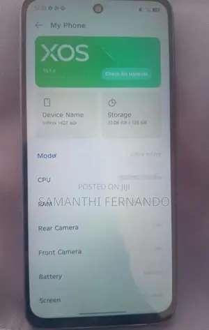 Infinix Hot 60i (Used)