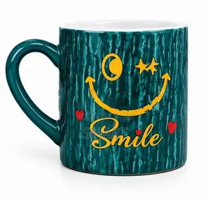 Ceramic Coffee Cup Green 130ML - AP126-37