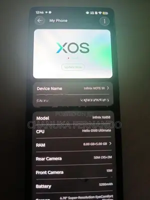 Infinix Note 50 256GB (Used)