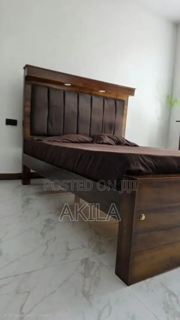 Teak Box Bed