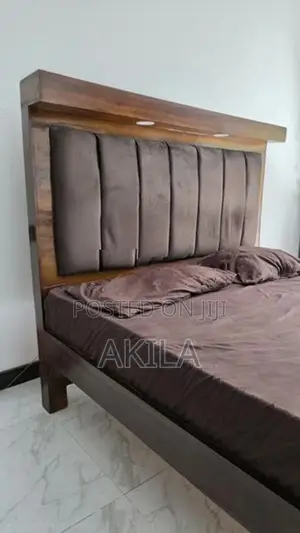 Teak Box Bed