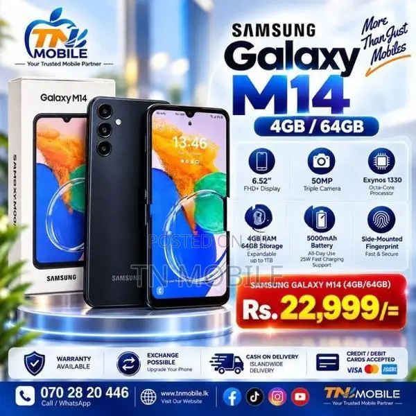 Samsung Galaxy M14 64GB (Used)
