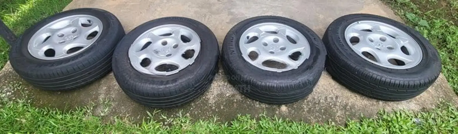 Peugeot 406 15inch Silver Alloys 4x