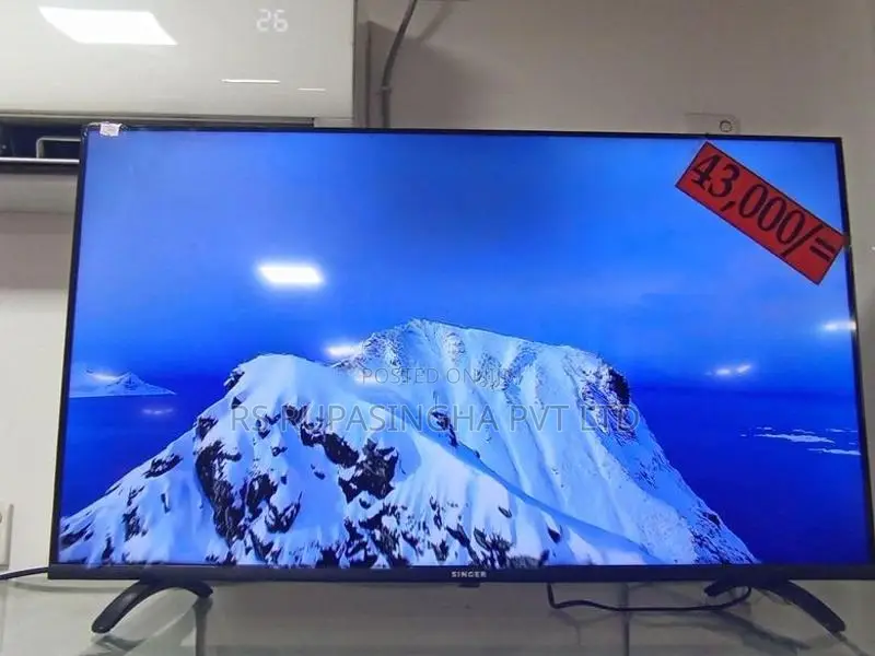 SINGER 40 LED TV W/Remote