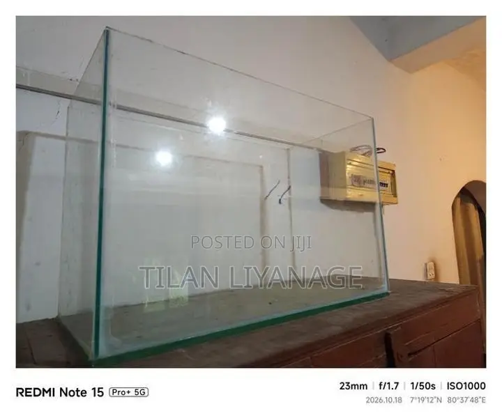 වීදුරු මාළු ටැංකිය Glass Fish Tank