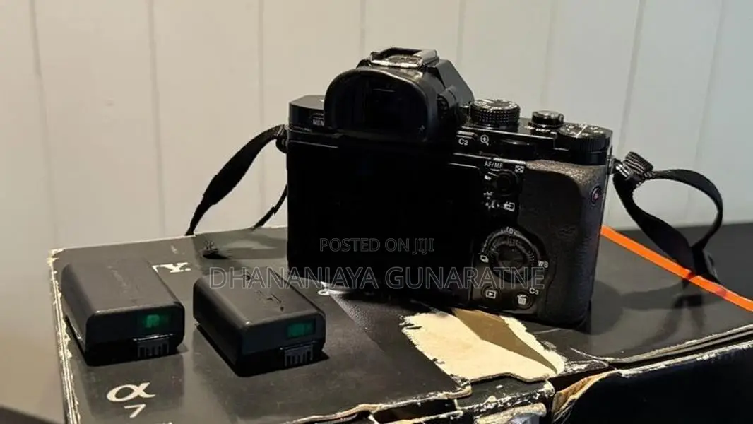 Sony a7 Camera Body With Box 3 Batteries