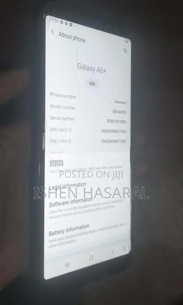Samsung Galaxy A6+ (Used)