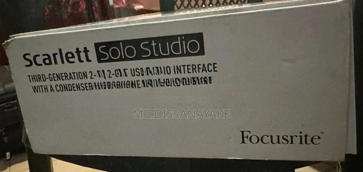 Focusrite Scarlet Solo Studio 3rd Generation