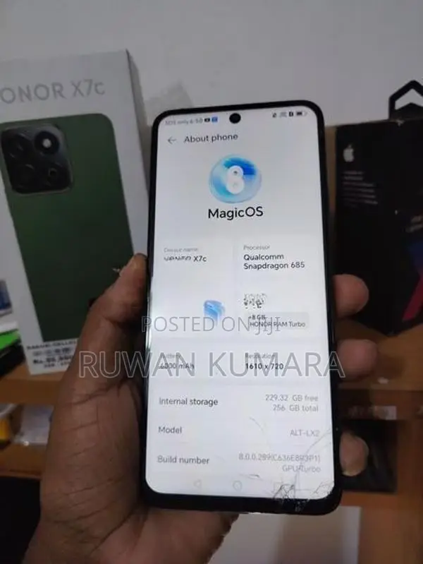 Honor X7c 8GB 256GB (Used)
