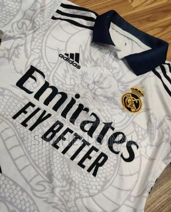 Real Madrid Dragon Design Jersey
