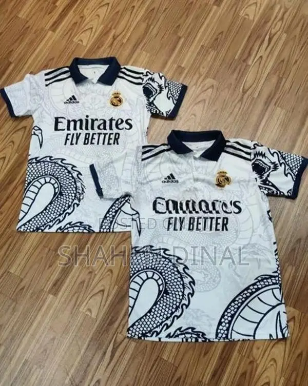 Real Madrid Dragon Design Jersey