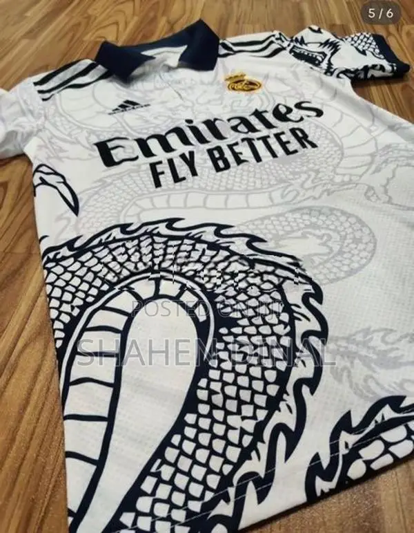 Real Madrid Dragon Design Jersey