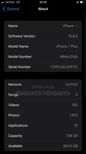 Apple iPhone 7 Plus (Used)